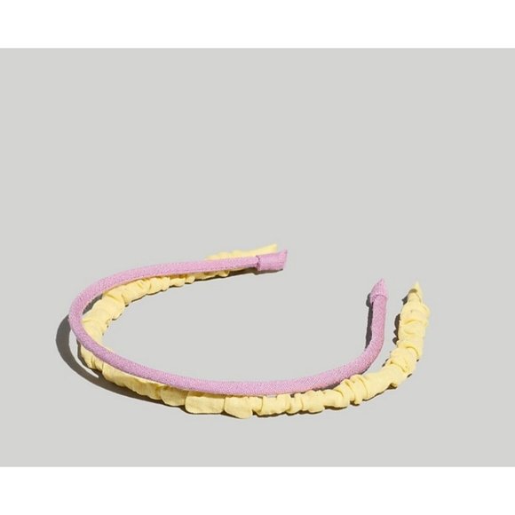Madewell Accessories - Madewell $24 Two Pack Scrunchie Skinny Headbands NK617